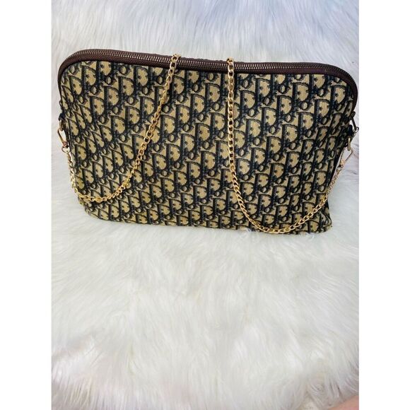 Dior Handbags - Dior Navy Monogram Trotter/Oblique Diorissmo Messenger Crossbody Bag. Authentic